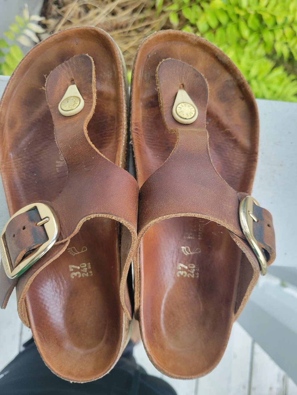 BIRKINSTOCK, Gizeh Size 37 (US 6 to 6.5), color-Brown - Picture 10 of 10